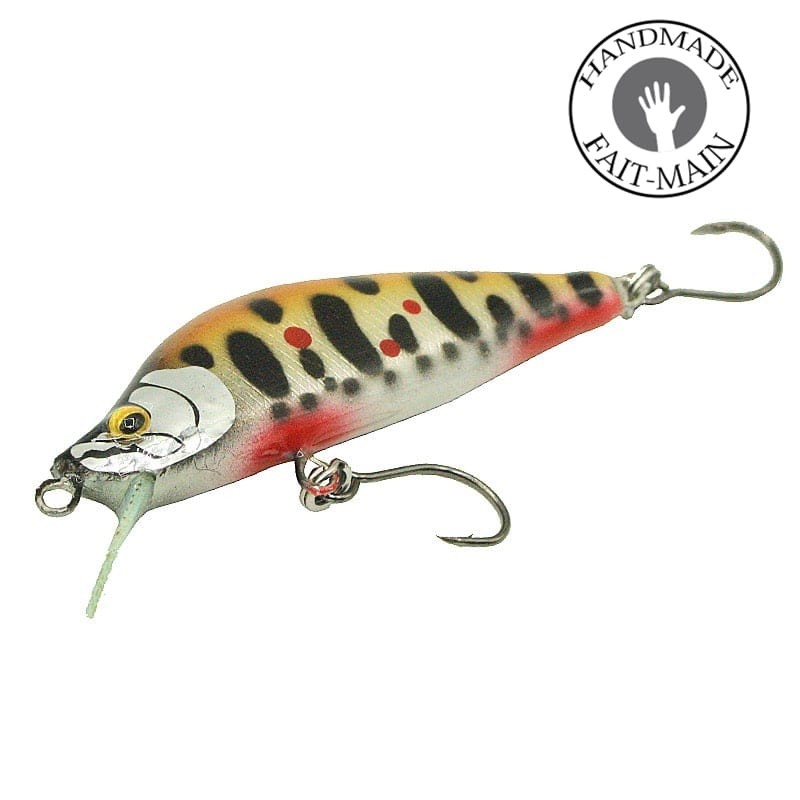 hand-made lure for trout